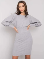 Šaty RV SK 6079.65 sivá