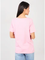 Tričko RV TS A1094.45 svetlo ružové