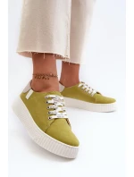 Dámske tenisky MEMORY FOAM SYSTEM BIG STAR Lime Dámske tenisky MEMORY FOAM SYSTEM BIG STAR Lime