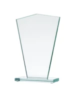 Sklenená trofej s matným podstavcom Sklenená trofej s matným podstavcom