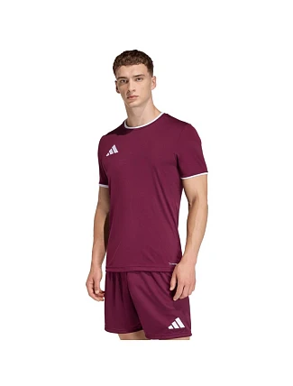 Pánske tričko adidas Entrada 26 Jersey bordová JZ2507 Pánske tričko adidas Entrada 26 Jersey bordová JZ2507