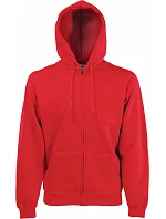 Fruit of the Loom Classic Hooded Sweat Jacket Mikina s kapucňou 16.2062 červená Fruit of the Loom Classic Hooded Sweat Jacket Mikina s kapucňou 16.2062 červená