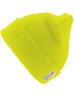 Result Headwear RC 033X Pletená čiapka s podšívkou Thinsulate™ 28.033X neonovo žltá
