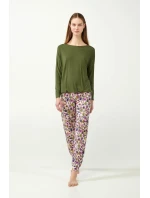 Vamp - Dámske pyžamo s kvetmi 21063 - Vamp Vamp - Dámske pyžamo s kvetmi 21063 - Vamp
