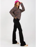 Blúzka RV BZ 8132.60 čierna a ružová