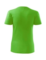 Klasické nové dámske tričko apple green