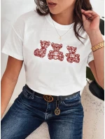 Dámske tričko GRIZY ecru FashionStreet RY2568