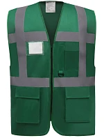Yoko HVW 801 Hi-Vis multifunkčná vesta 79.W801, farba paramedic green