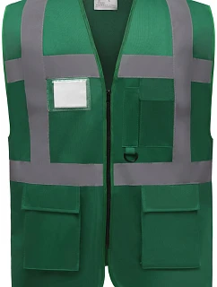 Yoko HVW 801 Hi-Vis multifunkčná vesta 79.W801, farba paramedic green