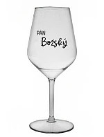 LORD OF GOD - priehľadný nerozbitný pohár na víno 470 ml