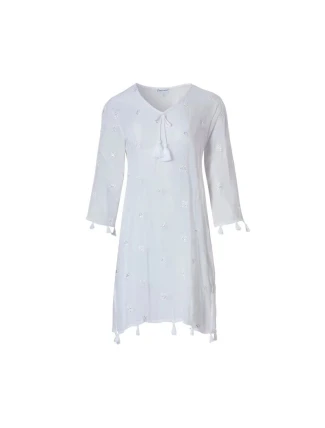 Plážové šaty 66231-202-2 biele - Pastunette