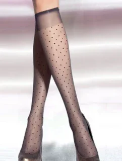 Vzorované podkolienky TRISHA - 20 deň