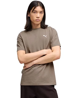 Pánske tričko Puma Wardrobe Ess Tee, tmavo béžové, 629644 81