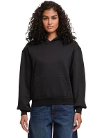 Build your Brand BY 444 Dámska mikina s kapucňou v oversize štýle „Loose Fit“ 56.0444 čierna