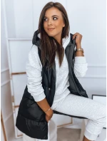 ROSI dámska vesta čierna FashionStreet TY2840 ROSI dámska vesta čierna FashionStreet TY2840