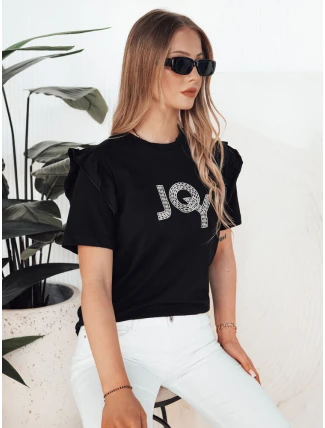 Dámske tričko JOY black FashionStreet RY2526