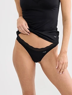 Dámske nohavičky GO Blush Mini 2P Black čierne – SLOGGI
