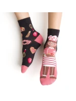 Ponožky Steven art.014 Dievča asymetrické 26-34