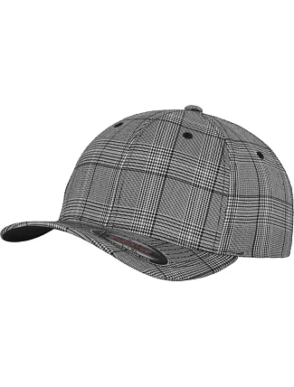 Flexfit 6196 6-panelová čiapka Flexfit Glenček 55.6196 čierna/biela Flexfit 6196 6-panelová čiapka Flexfit Glenček 55.6196 čierna/biela