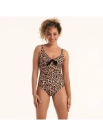 Style Violetta jednodielne plavky 7866 braunschwarz - RosaFaia