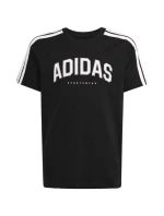 Detské tričko adidas Codes Collegiate Graphic Tee, čierne, JL6139 Detské tričko adidas Codes Collegiate Graphic Tee, čierne, JL6139