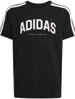 Detské tričko adidas Codes Collegiate Graphic Tee black JL6139
