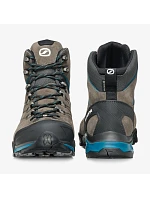 Trekové topánky Scarpa ZG Trek GTX – titánová/jazerná modrá, veľkosť: 46