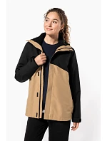 Kariban K 6169 3-v-1 bunda 20.6169 tmavomodrá/tmavošedá
