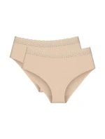 Dámske nohavičky Feel of Modal Midi 2P - YELLOW - light beige 0026 - TRIUMPH