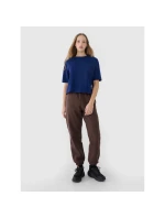 Dámske tričko oversize s potlačou 4F 4FWSS25TTSHF1971-30S