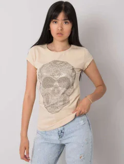 T košeľa EM TS ES 21 532.18 béžová