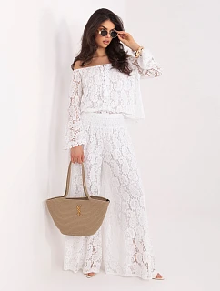 Nohavice MI SP 88501.81 biele