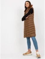 Dámska vesta RV KZ 008.00P hnedá Dámska vesta RV KZ 008.00P hnedá