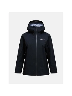 Dámska bunda PEAK PERFORMANCE W Hike Gore-Tex 3L Jacket, čierna farba