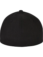 Flexfit 6277WR 6-panelová čiapka s kšiltom „Waterrepellent“ 55.77WR čierna