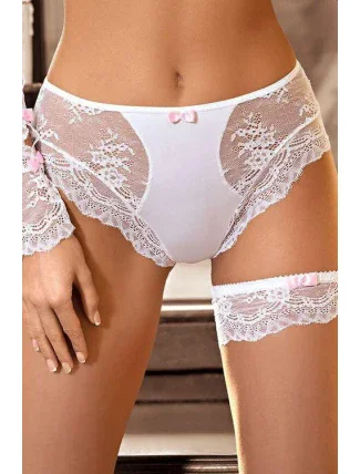 Dámske boxerky Ambre shorts white - ROZA Dámske boxerky Ambre shorts white - ROZA