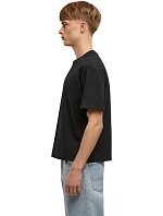 Build your Brand BY 439 Pánske hrubé tričko „Cropped Oversize“ 56.0439 biele