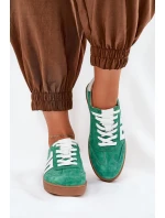 Sneakersy Buty Sportowe Zamszowe Vinceza 79517 Zielone