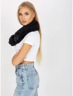 Dámsky tunelový šál AT KM S 6221 čierna