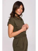 Dámsky overal B223 Khaki - BeWear