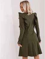 Dámske šaty EM SK HW 20 395.34P khaki – Lily Rose Dámske šaty EM SK HW 20 395.34P khaki – Lily Rose