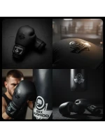 Boxerské rukavice 10oz - Black Master - Valor Series