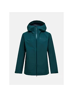 Pánska bunda PEAK PERFORMANCE M Treeline Hipe 2.5L Shell Jacket, zelená farba