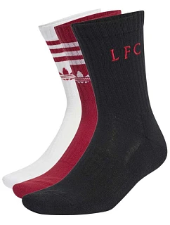 Ponožky adidas Liverpool FC, balenie po 3 kusoch KR0350