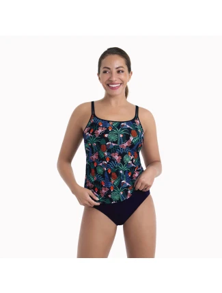 Štýl Rimini Top Care-tankini-top 6575-1 dark blue - Anita Care