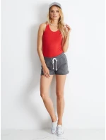 Šortky RV SN 4946.85P tmavo šedá