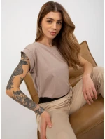 Tričko RV TS 4833.22X tmavo lila Tričko RV TS 4833.22X tmavo lila