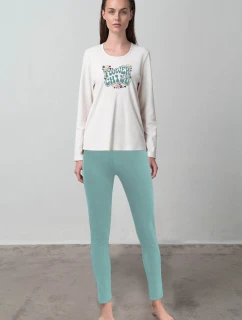 Vamp - Dámske bavlnené pyžamo 19961 - Vamp