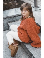 Dziewczęce Ocieplane Śniegowce Z Kokardkami Camel Meriva