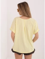 Blúzka RV BZ A1185.19 svetložltá